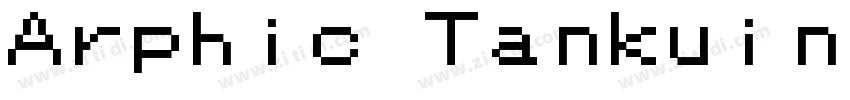 Arphic Tankuin GB字体转换